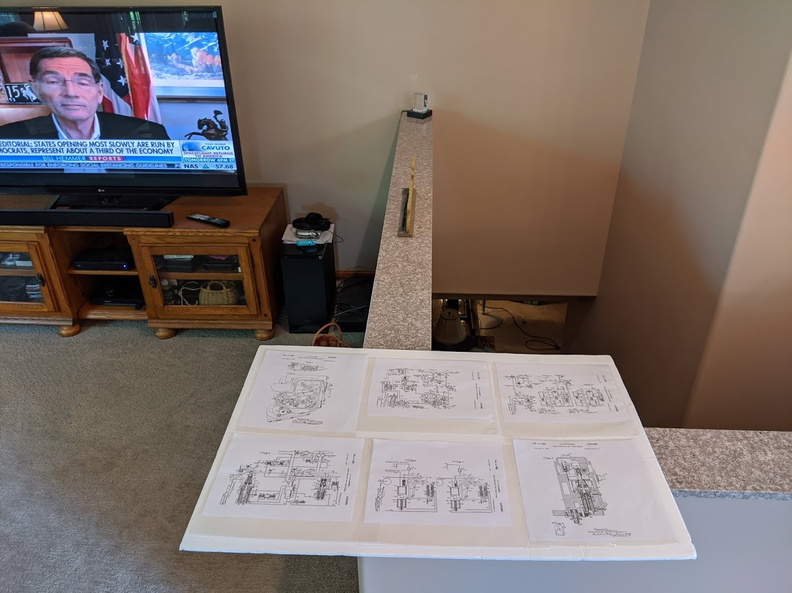 A white board theory of operation project on the Woodward fuel control patent project.