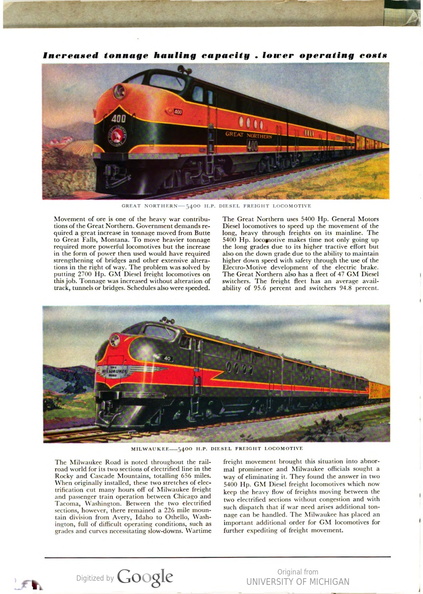 A slice of diesel locomotve history in color.