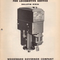 The Woodward Governor Company's first generation diesel locomotive governor.