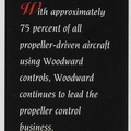 WOODWARD'S PROPELLER CONTROL SYSTEMS... At the Head of the Class.