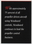 WOODWARD'S PROPELLER CONTROL SYSTEMS... At the Head of the Class.