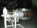  The Pratt & Whitney JT-12A Turbojet Engine with a Woodward fuel control system.