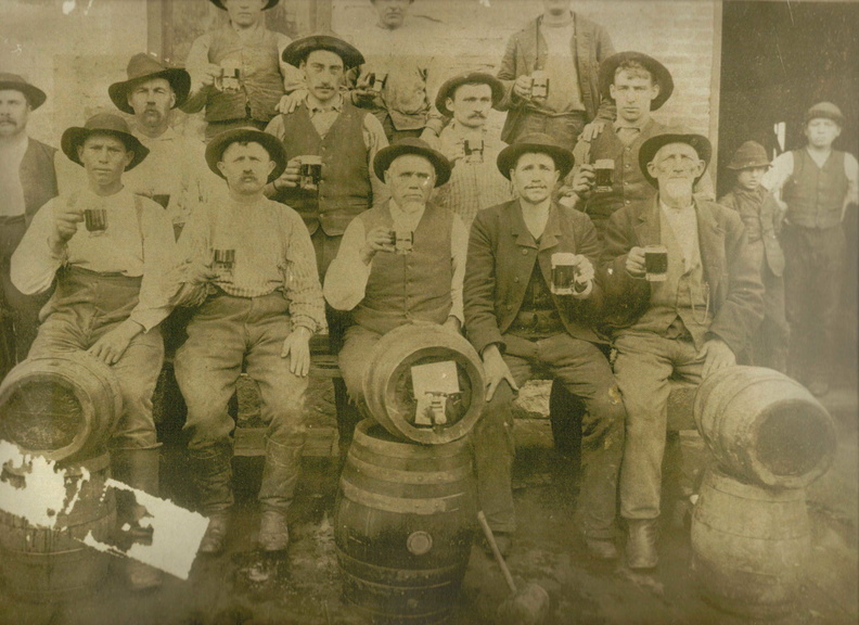 Stevens Point Brewery workers pose for a picture-xx.jpg