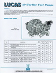 Lucas Air-Turbine Fuel Pump Data.