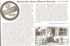 Badger Bars and Brewery history project.
