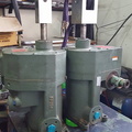 Two Woodward Governor Company actuators for steam turbine engines