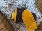 A yellow tagged Woodward CSSA governor in storage since 1965.