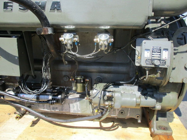 WAUKESHA MODEL L1616DSU DIESEL ENGINE. 