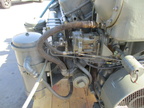 Closeup of the Woodward governor on the Waukesha engine.