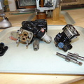 The AiResearch Company's fuel control disassembly project.