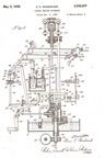 Diesel engine governor patent number 2,039,507.