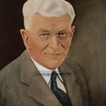 Elmer E. Woodward's oil painting similar to the picture that was in the office lobby area.