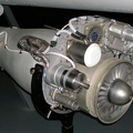 Williams Research F107 series jet engine.