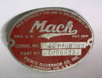 A Pierce Governor for a Mack Truck engine application.