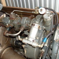 Boeing 502-6 series jet engine with Woodward fuel control.  2