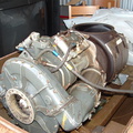 Boeing 502-6 series jet engine with Woodward fuel control.  3