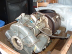 Boeing 502-6 series jet engine with Woodward fuel control.  3