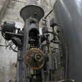 A vintage Woodward hydraulic gateshaft type water wheel governor.