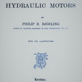 WATER OR HYDRAULIC MOTORS