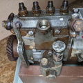  View of the Bosch fuel injection pump side.