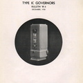 The first Woodward Governor Company diesel engine governor operating manual from 1938.