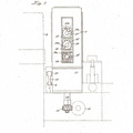 Elmer Woodward and his first diesel engine governor patent.