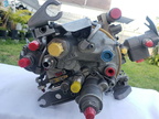 A Woodward Governor Company jet engine fuel control system..