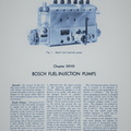 Bosch fuel injection pump history.