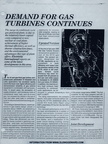 History on the combined-cycle gas turbine powered plant.