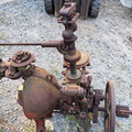 A Woodward compensating water wheel governor saved from the junk man.