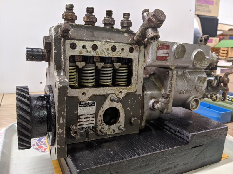 An American Bosch fuel injection pump added to the oldwoodward.com collection.