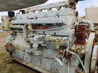 A Waukesha diesel engine type F3521Gu with a Woodward universal governor(UG-8) control system.