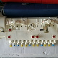 An American Bosch Fuel Injection Pump and Governor System for a 12 cylinder engine.