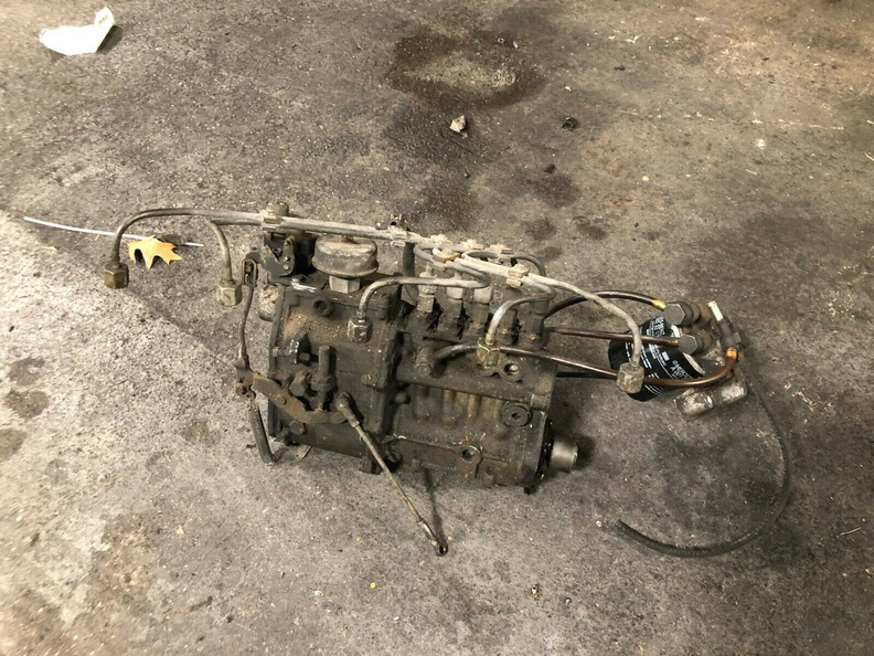 A well used American Bosch Fuel Injection Pump and Governor System.