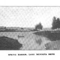 Spring Harbor area, Lake Mendota, circa 1909.