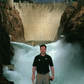 Having fun touring the Hoover Dam.