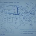 The Woodward Governor Company's Hydro market share before they sold out (Hydro) to the General Electric Company.