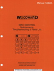 WOODWARD 505H DIGITAL CONTROL MANUAL 14061 AND 14062.