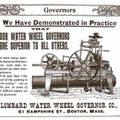 LOMBARD WATER WHEEL GOVERNOR COMPANY.