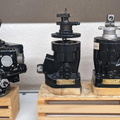 On the left is the first Curtiss-Wright Company's proportional electric propeller engine governor added to the collection.