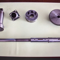 Woodward UG8 series governor components.