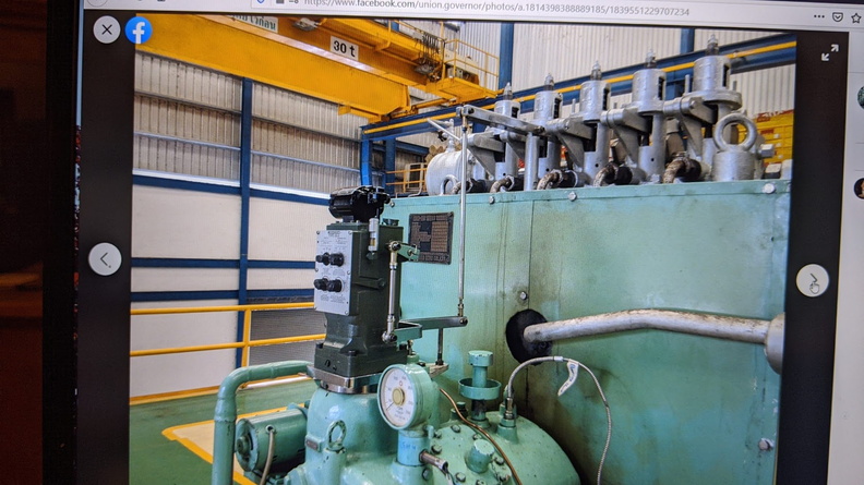 Steam turbine with a Woodward UG8 governor system.  4.jpg