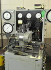 A Woodward PGA 200 series governor on the test stand.