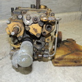 A well used Woodward 3161 series diesel engine governor.