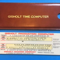 The Gisholt Time Computer.