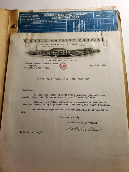 Documents from 1940.