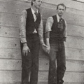 Carl A. Johnson and Hobart Johnson at their Gisholt Machine Company.