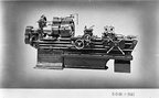A Gisholt Machine Company Lathe machine ready for shipment, circa 1916.