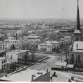 Early Downtown Rockford Illinois showing the location of the first Woodward Company location, circa 1890.