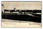 View of the Rockford Brewery and the Water Works Building in 1907.